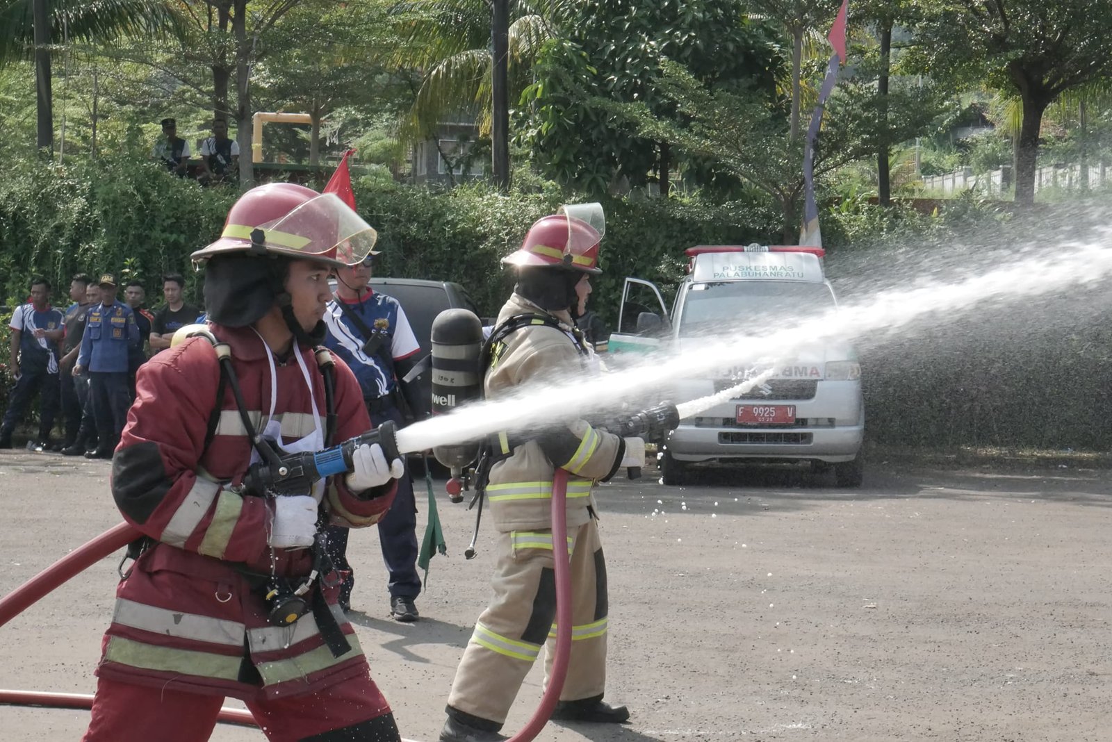 JELANG HUT KE 105 DAMKAR, DPKP KAB SUKABUMI GELAR SKILL COMPETITION DI CANGEHGAR 1 441294866 823031913191982 4551367814563713077 n