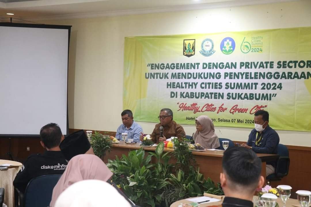 BUPATI SUKABUMI BUKA RAKOR HEALTHY CITIES SUMMIT KE 6, BAHAS SINERGITAS PERAN STAKEHOLDER 1 bupati sukabumi buka rakor healthy cities summit ke 6 bahas sinergitas peran stakeholder