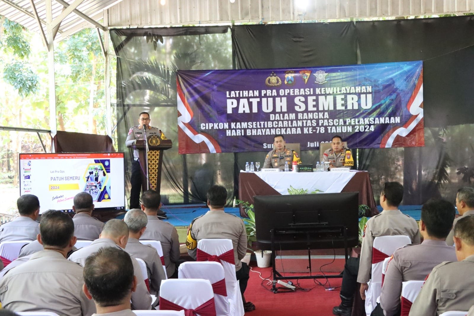 Kapolres Sumenep Pimpin Lat Pra Ops Patuh Semeru 2024 1 WhatsApp Image 2024 07 13 at 06.11.18