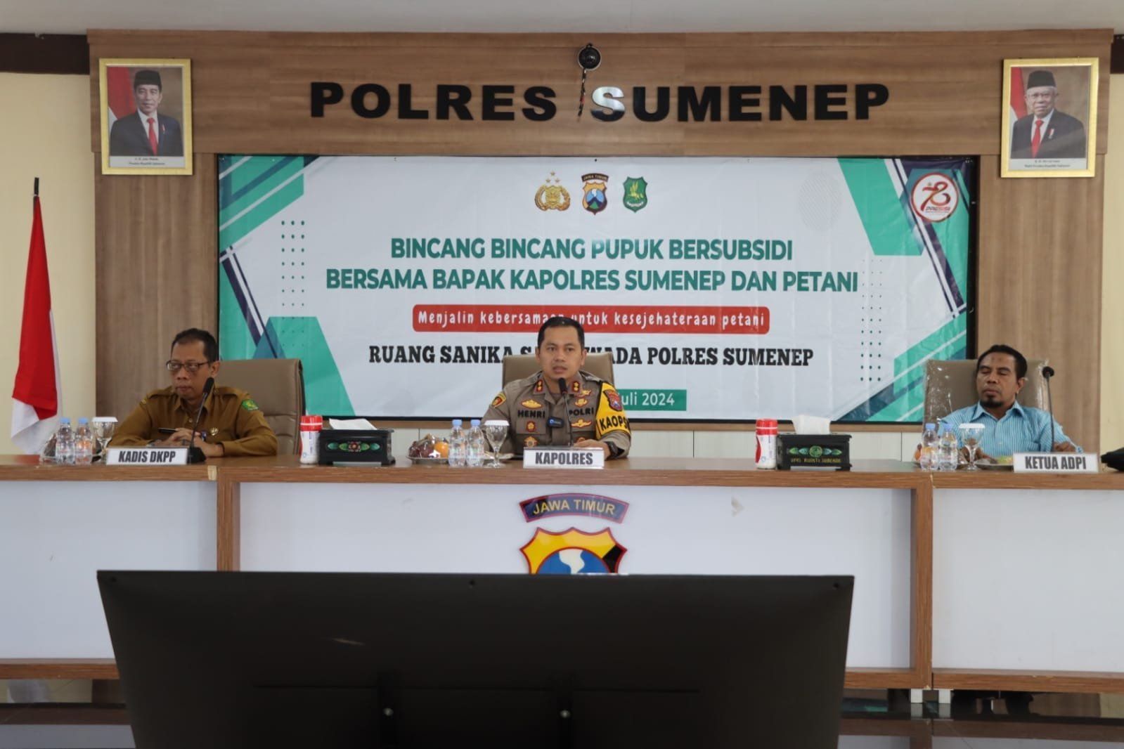 Polres Sumenep Gelar Bincang-Bincang Pupuk Bersubsidi Bersama Petani 1 WhatsApp Image 2024 07 16 at 10.52.56