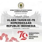 Dewan Perwakilan Rakyat Daerah(DPRD) Kabupaten Sukabumi Mengucapkan Selamat HUT RI ke 79 Tahun 2024. 1723857978203846 0
