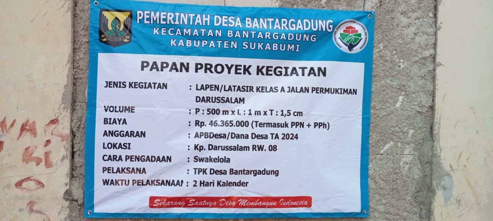 Pengaspalan Lapen Latasir Kelas A Jalan Pemukiman Kp. Darussalam RW 8 Anggaran DD/ADD Tahun 2024 1 WhatsApp Image 2024 08 27 at 07.52.58
