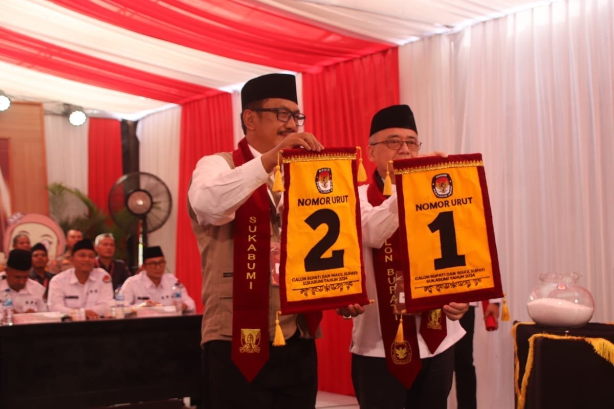 Pengundian dan Penetapan Nomor Urut Paslon Bupati dan Wakil Bupati Sukabumi 2024, Ini Hasilnya 1 460978233 914370154058157 7897085954100094074 n