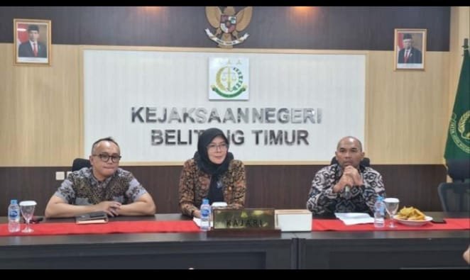 Mantan Dirut BUMD SL Ditetapkan Sebagai Tersangka Oleh Kejari Belitung Timur 1 Kajari Beltim