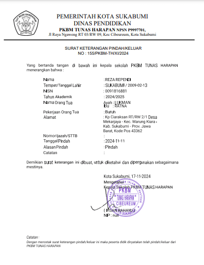 Dugaan Pembobolan Dana BOSP: PKBM Tunas Harapan Terlibat Pencurian Data WB, Disdik Sukabumi Berikan Reaksi 1 Screenshot 2024 11 19 142305