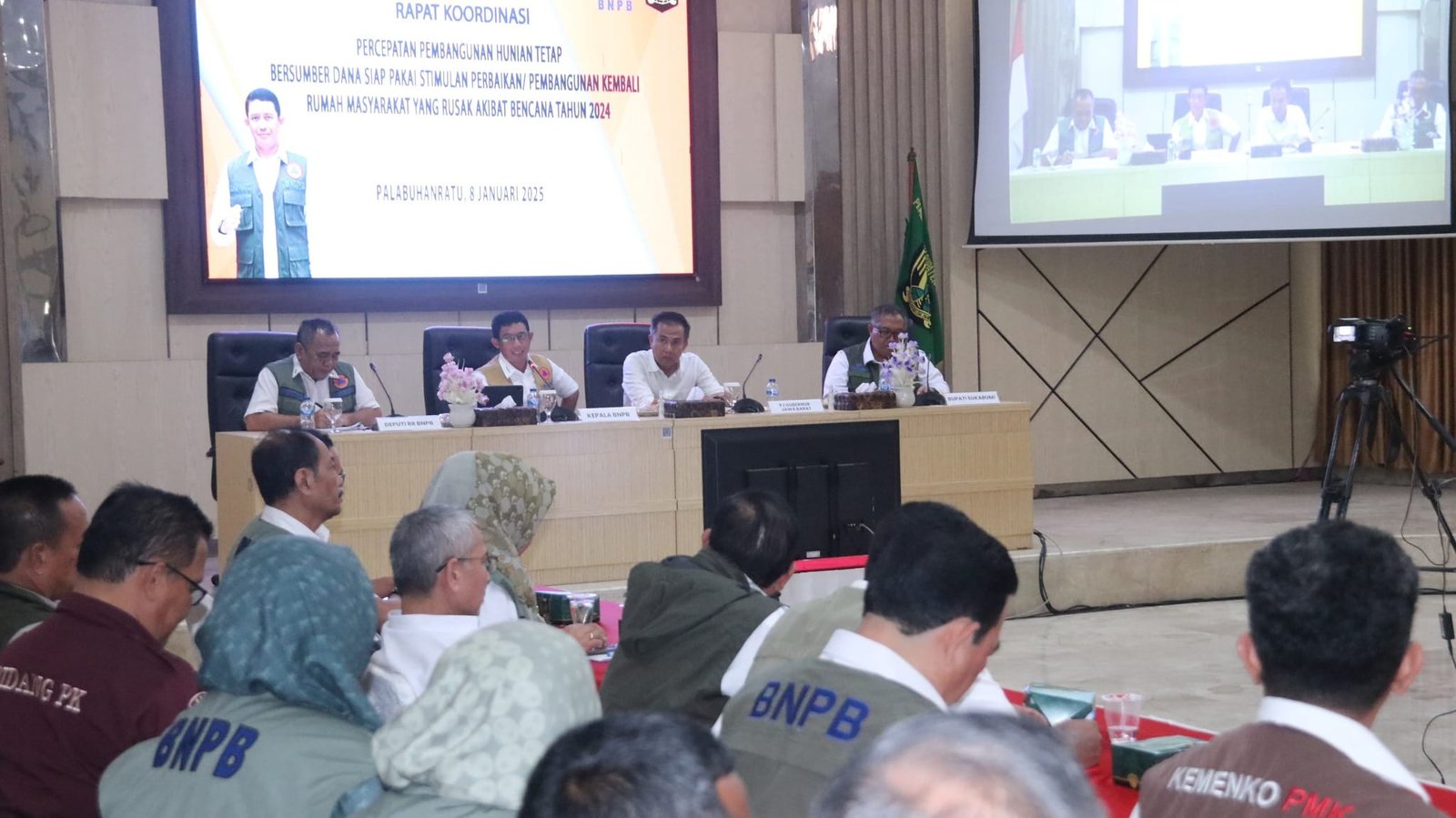 RAKOR PERCEPATAN PEMBANGUNAN HUNIAN TETAP KORBAN BENCANA ALAM: Membangun Kembali Kehidupan Warga Sukabumi yang Terdampak Bencana 1 472754903 992234676271704 2488663973204307145 n