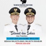 pelantikan walikota panthera agat