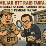 Rp5 Miliar Dana BTT Diduga Raib, BPK Ungkap Skandal Bansos Bodong di Pemkab Fakfak 9fb9c9be b328 4a0d b4cd 79b533430bdd copy 591x394