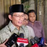 Pejabat Negara Melayat Suami Najwa Shihab, Ucapan Duka dan Kenangan Mengalir Deras sandiaga uno 1747760219626 169