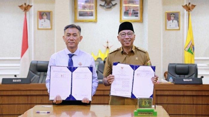 pemprov lampung dan kejati lampung jalin kerjasama