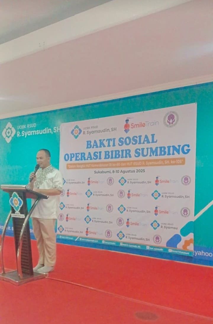 “Memberikan Senyuman Baru”: UOBK RSUD R. Syamsudin, S.H. Gelar Operasi Bibir Sumbing Gratis bagi 14 Pasien 1 WhatsApp Image 2025 08 08 at 22.44.11 b0e27c54