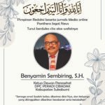 ucapan berduka pak benyamin panthera