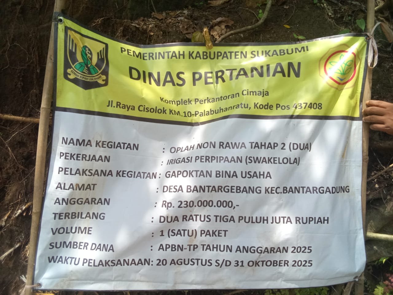 Gapoktan Bina Usaha Realisasikan Kegiatan Pembuatan Irigasi Vipahnisasi Tanah 2 Tahun 2025 1 WhatsApp Image 2025 11 01 at 13.01.30 1