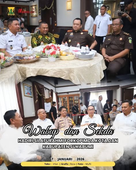 Wabup Sukabumi Hadiri Silaturahmi Forkopimda dan Pisah Sambut Kapolres Kota Sukabumi 1 611671162 18324747817221373 9078023059545142785 n