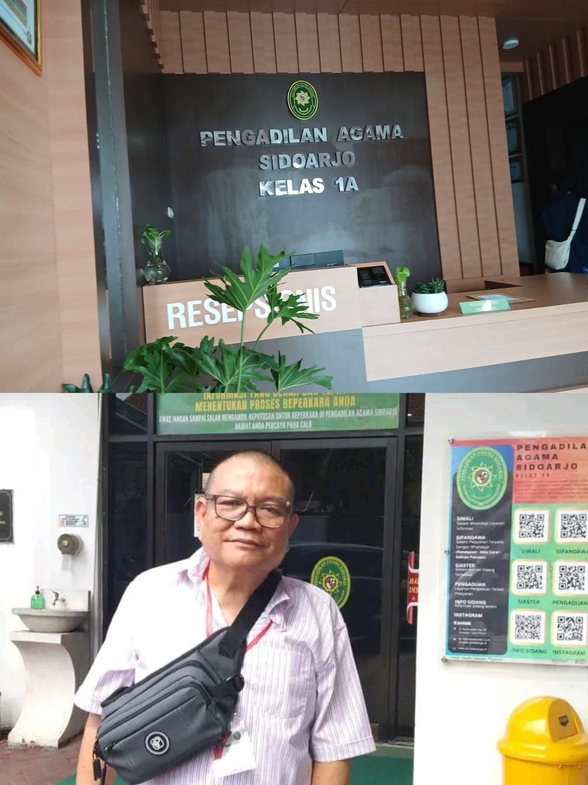 Perkara 2824/Pdt.G/2025 Tak Kunjung Disidangkan, Penggugat Protes ke Ketua PA Sidoarjo 3 WhatsApp Image 2026 03 02 at 10.46.17 AM