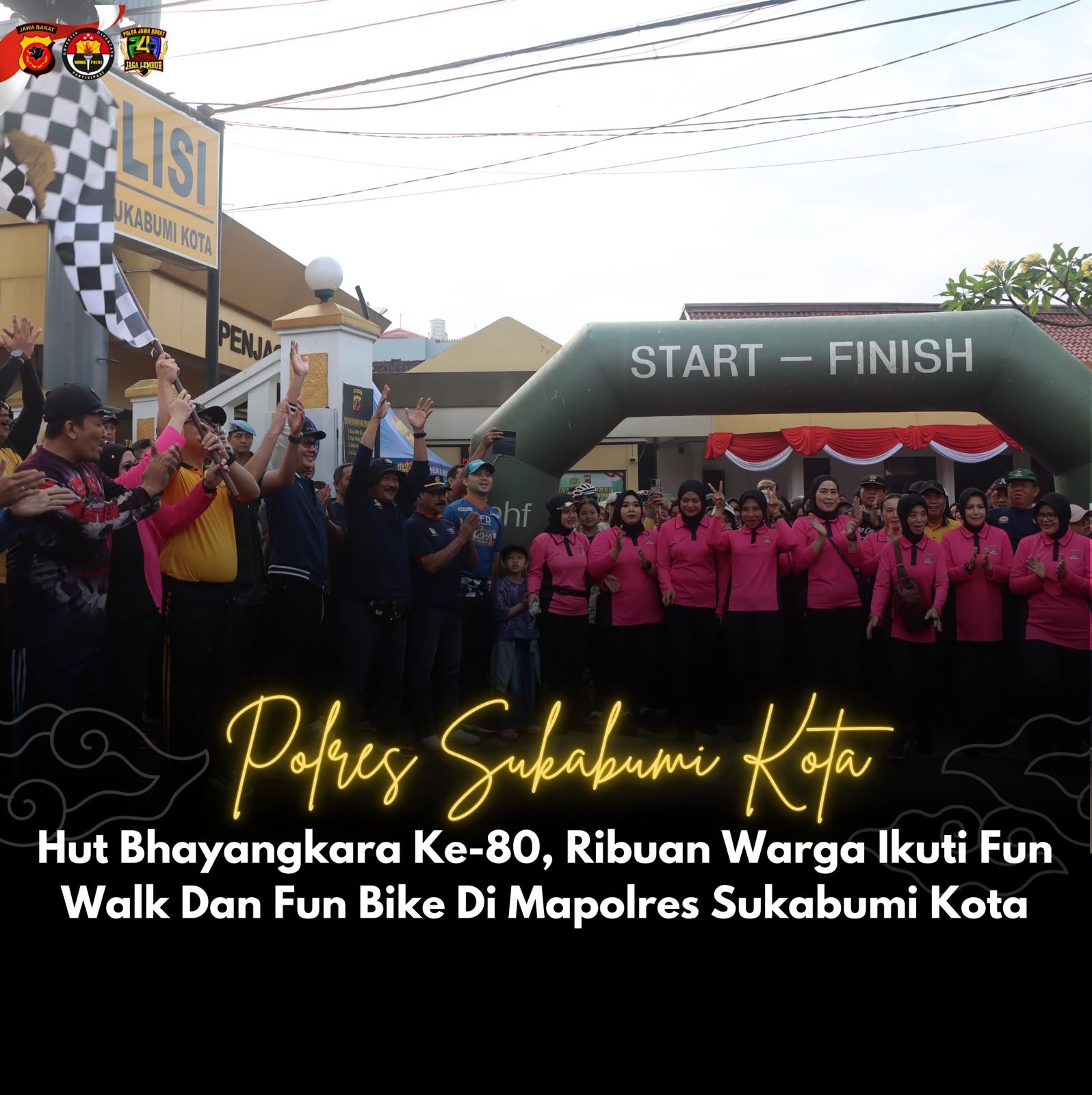 HUT Bhayangkara ke-80, Ribuan Warga Ikuti Fun Walk dan Fun Bike di Mapolres Sukabumi Kota 1 WhatsApp Image 2026 06 14 at 7.37.59 PM