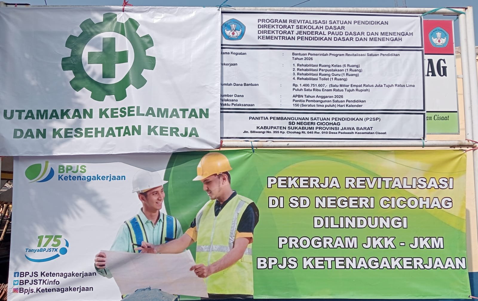 Revitalisasi SDN Cicohag 1 Sukabumi Capai Progres Positif, Wujud Kolaborasi Pemerintah dan Masyarakat untuk Pendidikan Berkualitas 5 WhatsApp Image 2026 07 15 at 10.40.16