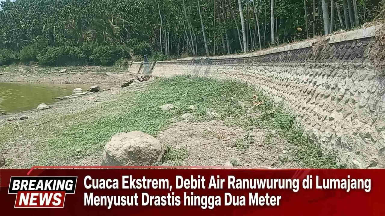 Cuaca Ekstrem, Debit Air Ranuwurung di Lumajang Menyusut Drastis hingga Dua Meter 1 WhatsApp Image 2026 09 27 at 3.26.14 PM